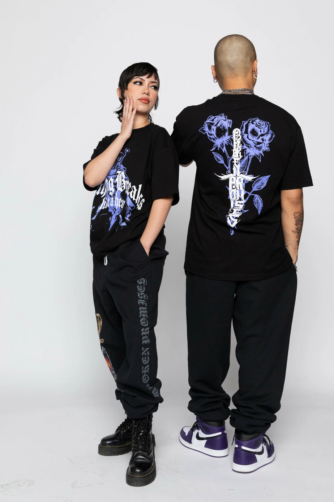 BROKEN PROMISES Nothing Breaks Tee Black 11 BROKEN PROMISES Nothing Breaks Tee Black