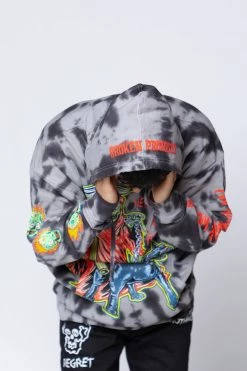 CASH Worst In Me Spiral Dye Hoodie