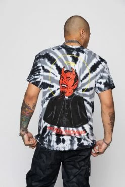 BROKEN PROMISES Tie Dye Hoodies Violation Spiral Dye Tee