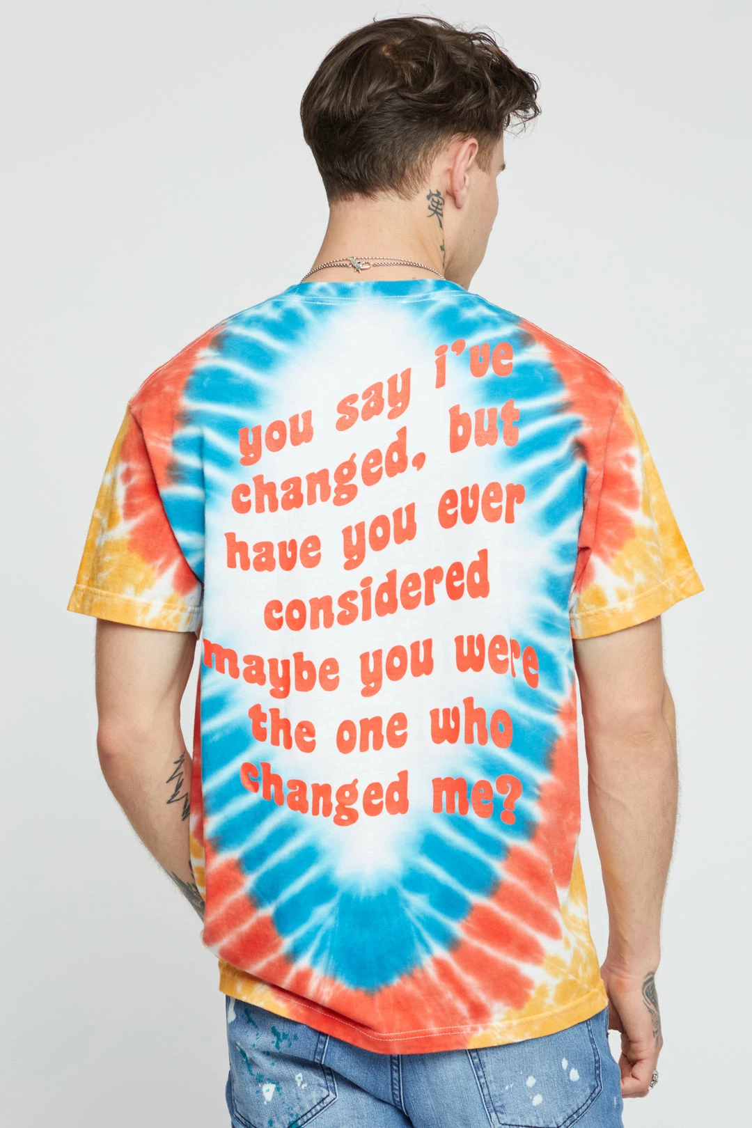 BROKEN PROMISES Garden Boy Tie Dye Tee Multi 7 BROKEN PROMISES Garden Boy Tie Dye Tee Multi