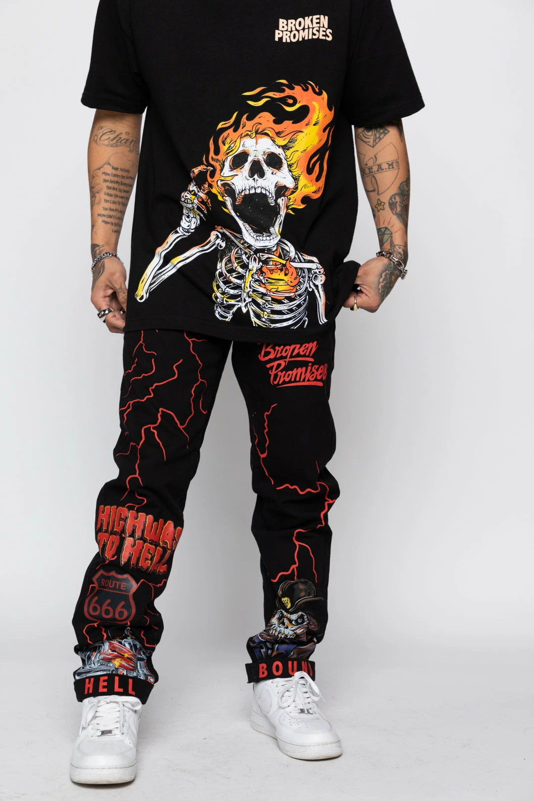 BROKEN PROMISES Highway To Hell Chino Pant 6 BROKEN PROMISES Highway To Hell Chino Pant