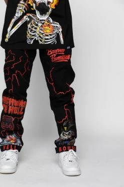 BROKEN PROMISES Highway To Hell Chino Pant