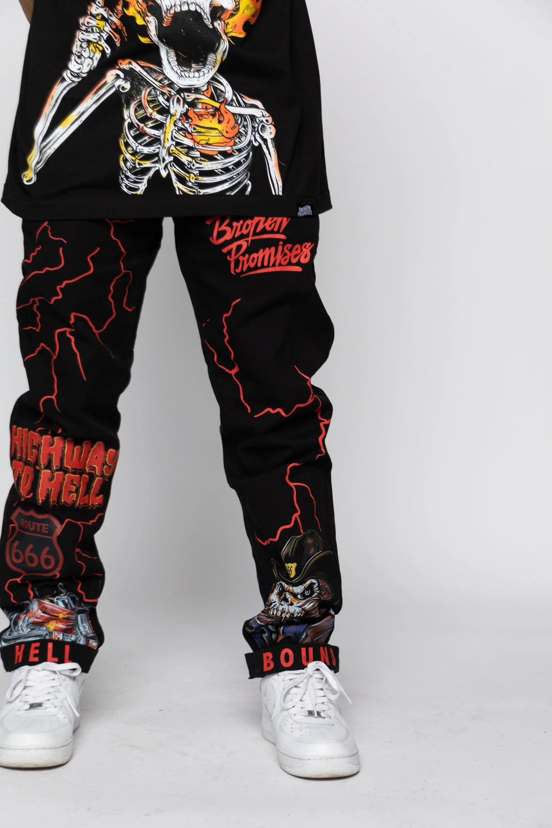 BROKEN PROMISES Highway To Hell Chino Pant 4 BROKEN PROMISES Highway To Hell Chino Pant