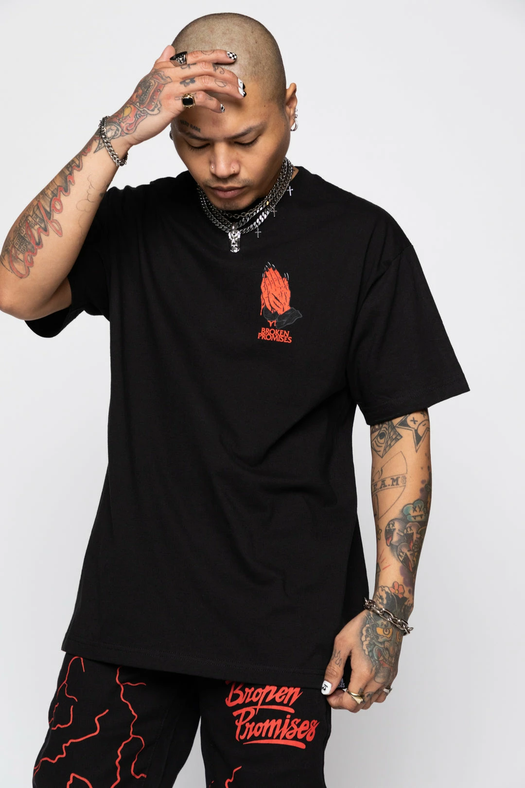 BROKEN PROMISES Violation Tee Black Shirts 4 BROKEN PROMISES Violation Tee Black Shirts