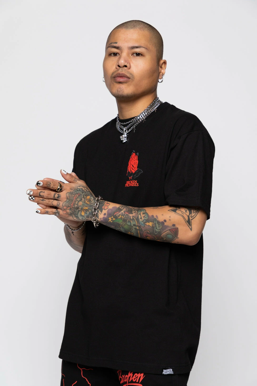 BROKEN PROMISES Violation Tee Black Shirts 5 BROKEN PROMISES Violation Tee Black Shirts