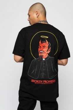 BROKEN PROMISES Violation Tee Black Shirts 15 BROKEN PROMISES Violation Tee Black Shirts