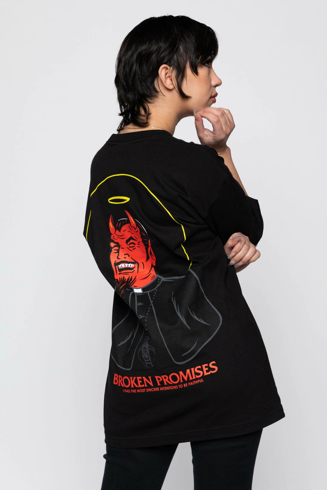 BROKEN PROMISES Violation Tee Black Shirts 6 BROKEN PROMISES Violation Tee Black Shirts