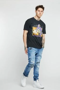 BROKEN PROMISES Shirts Couch Lock Oil Wash Tee