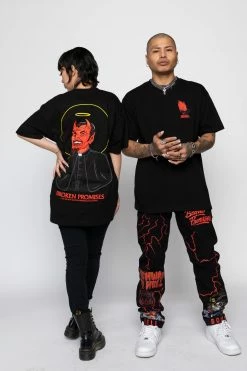 BROKEN PROMISES Violation Tee Black Shirts 13 BROKEN PROMISES Violation Tee Black Shirts