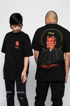 BROKEN PROMISES Violation Tee Black Shirts 14 BROKEN PROMISES Violation Tee Black Shirts