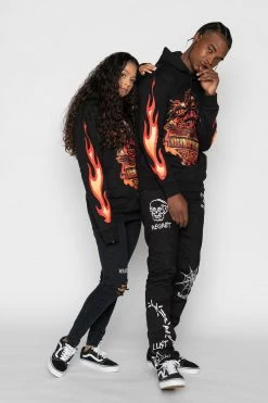 BROKEN PROMISES Hoodies BP Knuckle Down Hoodie Hidden Pocket 24 BROKEN PROMISES Hoodies BP Knuckle Down Hoodie Hidden Pocket