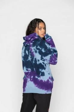 BROKEN PROMISES Stay Away Tie Dye Hoodie