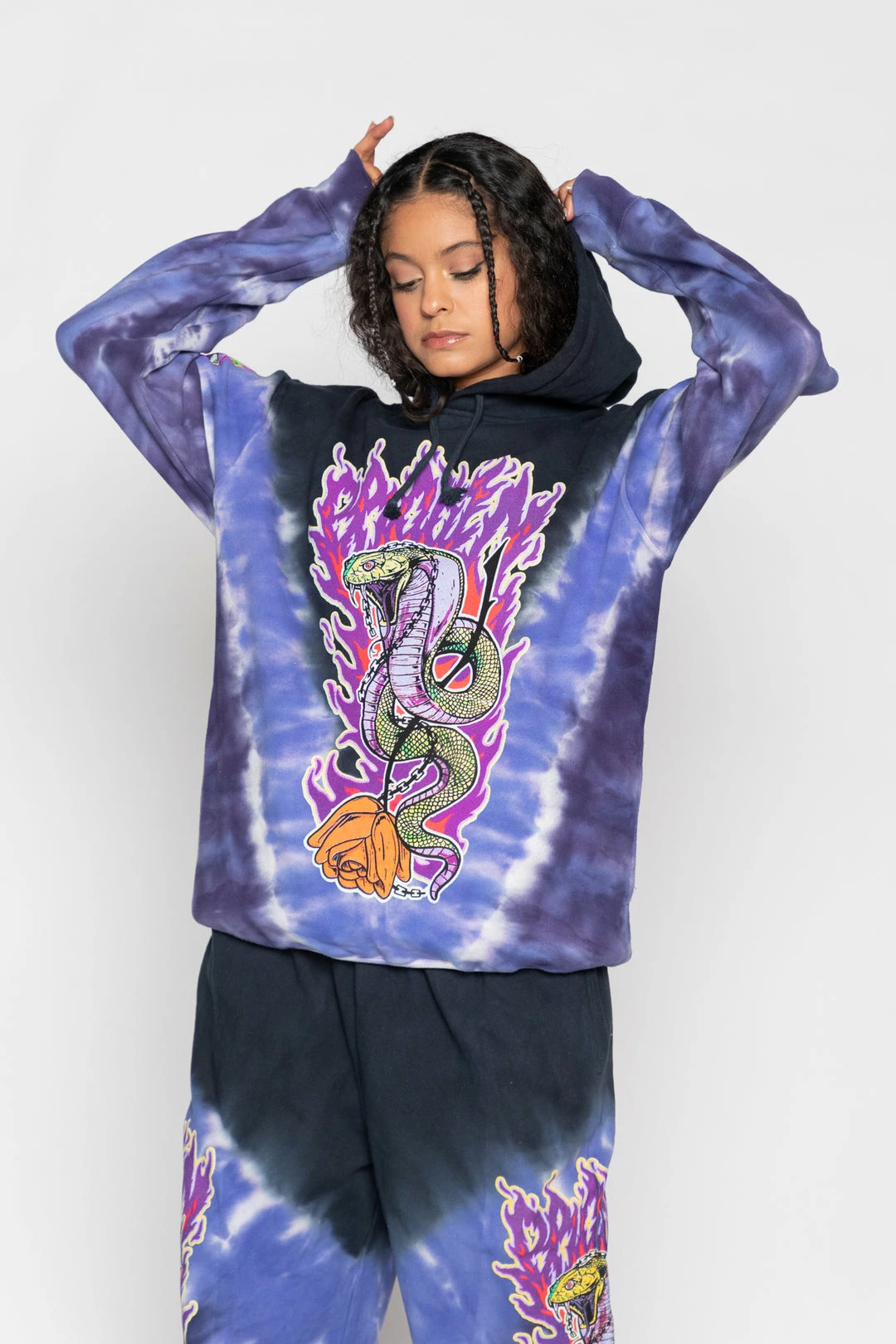 BROKEN PROMISES Bad Chemistry V-Dye Hoodie 11 BROKEN PROMISES Bad Chemistry V-Dye Hoodie