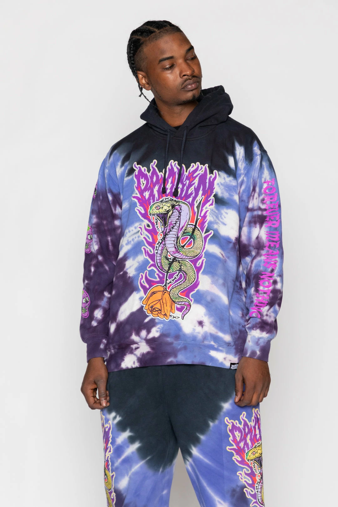 BROKEN PROMISES Bad Chemistry V-Dye Hoodie 3 BROKEN PROMISES Bad Chemistry V-Dye Hoodie