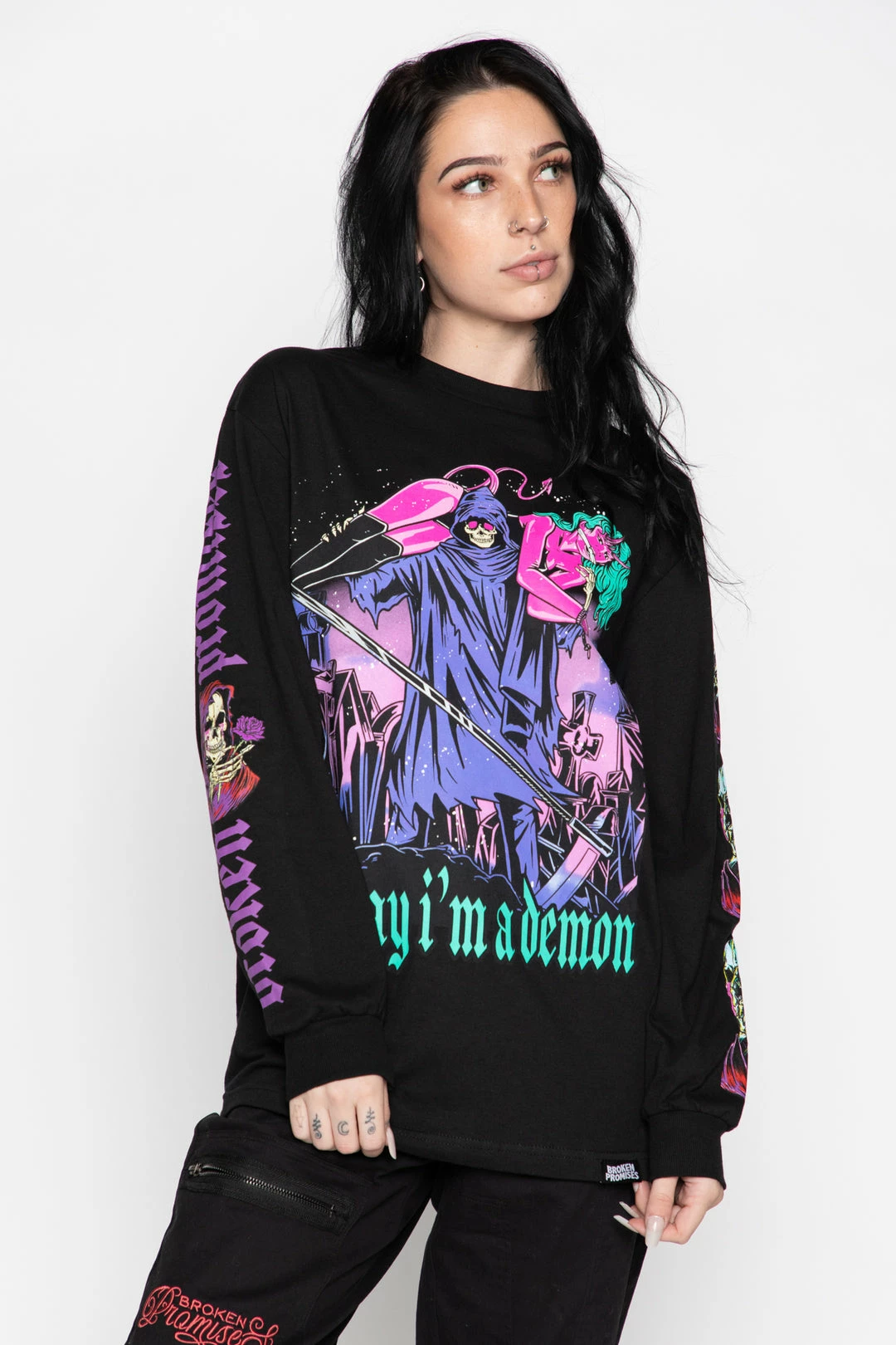 BROKEN PROMISES Takes One To Know One L/S Black Shirts 8 BROKEN PROMISES Takes One To Know One L/S Black Shirts