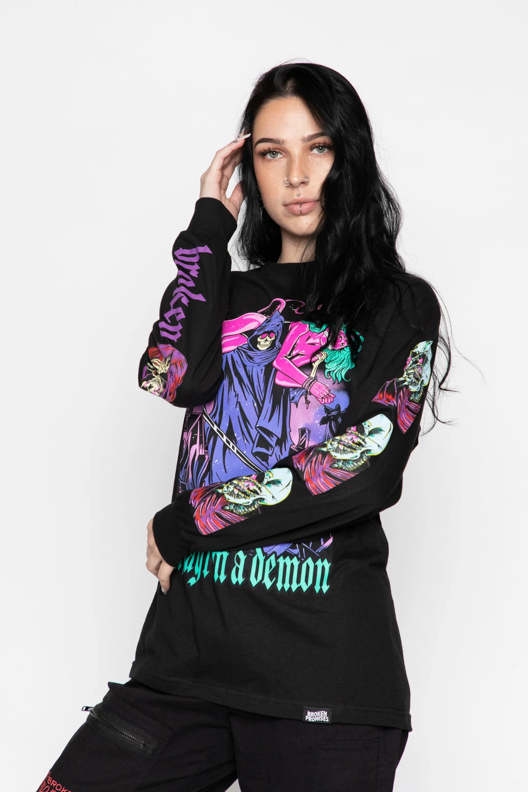 BROKEN PROMISES Takes One To Know One L/S Black Shirts 10 BROKEN PROMISES Takes One To Know One L/S Black Shirts