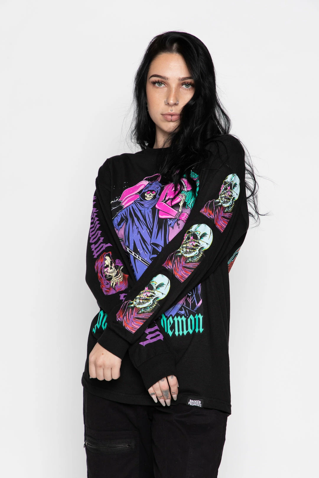 BROKEN PROMISES Takes One To Know One L/S Black Shirts 7 BROKEN PROMISES Takes One To Know One L/S Black Shirts