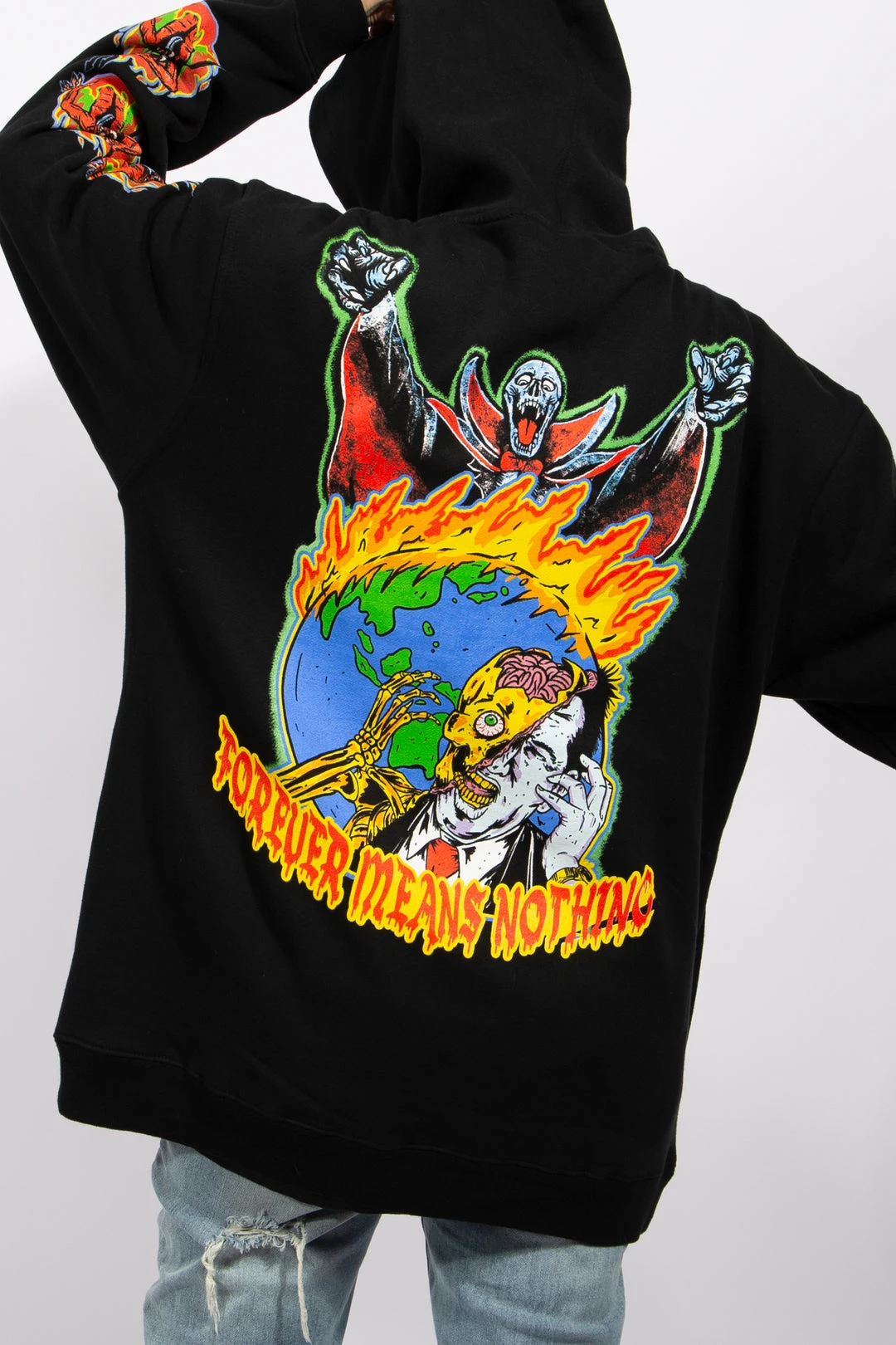 BROKEN PROMISES Never Forgive Hoodie Black 14 BROKEN PROMISES Never Forgive Hoodie Black