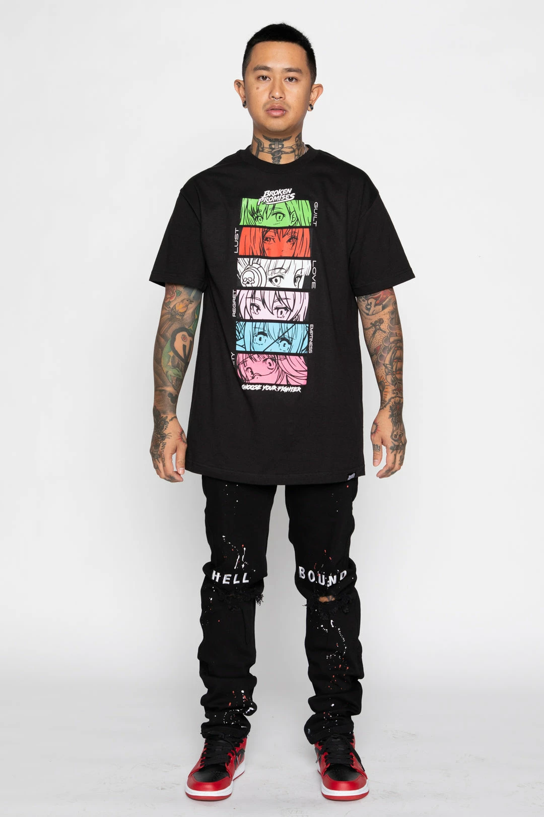 BROKEN PROMISES BP Chainsaw Eyes SST Black 4 BROKEN PROMISES BP Chainsaw Eyes SST Black