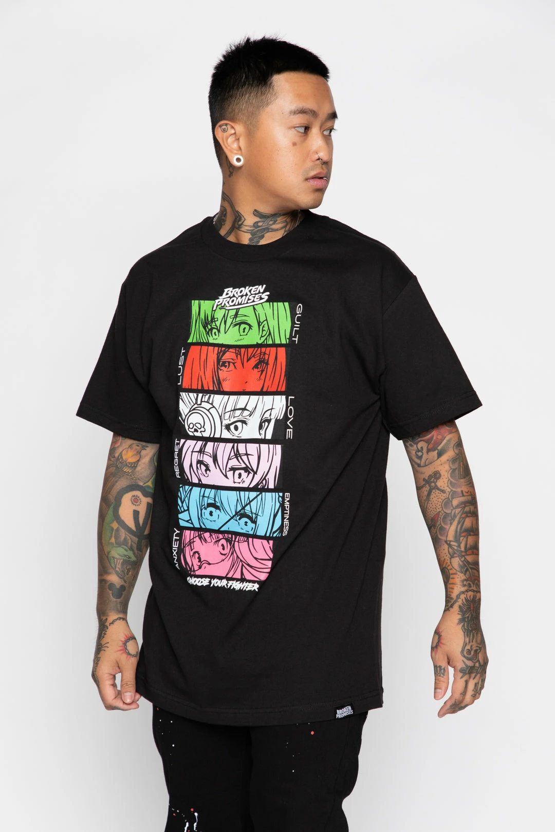 BROKEN PROMISES BP Chainsaw Eyes SST Black 3 BROKEN PROMISES BP Chainsaw Eyes SST Black