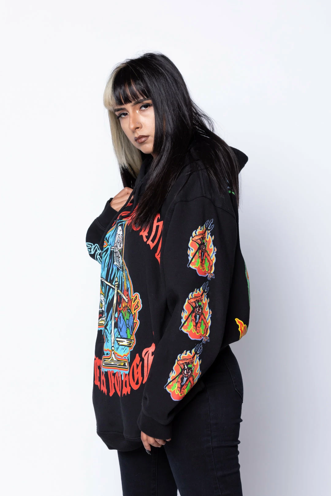 BROKEN PROMISES Never Forgive Hoodie Black 18 BROKEN PROMISES Never Forgive Hoodie Black