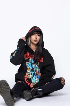 BROKEN PROMISES Never Forgive Hoodie Black 35 BROKEN PROMISES Never Forgive Hoodie Black