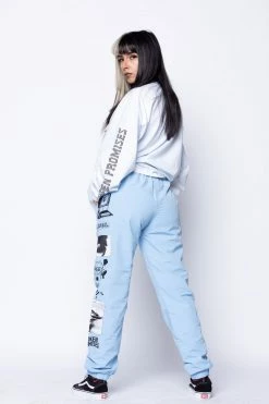 BROKEN PROMISES Social Media Drama Blue Jogger Bottoms 15 BROKEN PROMISES Social Media Drama Blue Jogger Bottoms