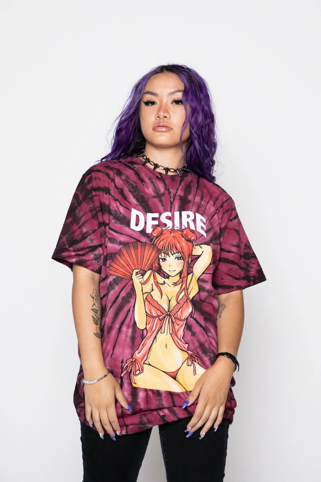 BROKEN PROMISES Shirts Desire Anime Tie Dye Tee 9 BROKEN PROMISES Shirts Desire Anime Tie Dye Tee