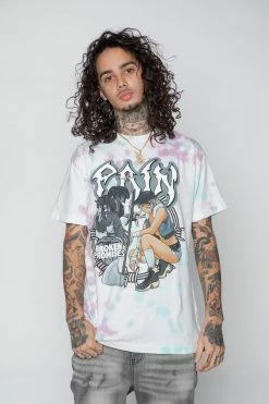 BROKEN PROMISES Player Vs Pain Tee Shirts