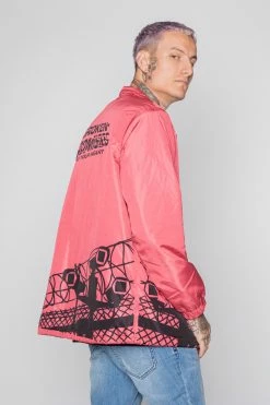 CASH Outerwear Guardian Quilted Jacket Rose