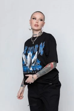 BROKEN PROMISES Ghosted Tee Black Shirts