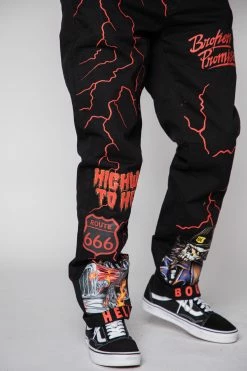 BROKEN PROMISES Highway To Hell Chino Pant 25 BROKEN PROMISES Highway To Hell Chino Pant