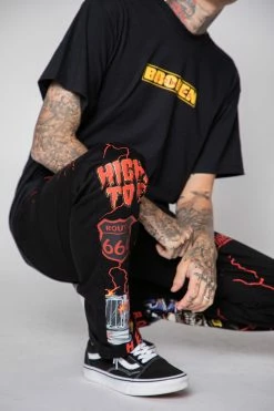 BROKEN PROMISES Highway To Hell Chino Pant 27 BROKEN PROMISES Highway To Hell Chino Pant