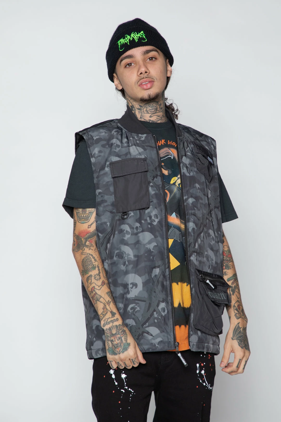 BROKEN PROMISES Catacombs Vest Black Outerwear 6 BROKEN PROMISES Catacombs Vest Black Outerwear