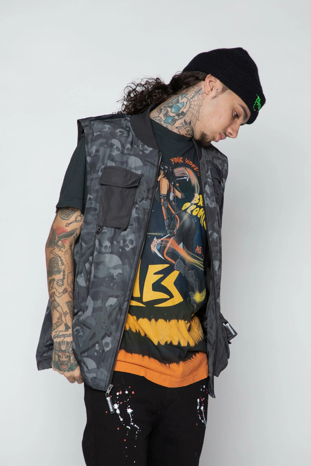 BROKEN PROMISES Catacombs Vest Black Outerwear 9 BROKEN PROMISES Catacombs Vest Black Outerwear