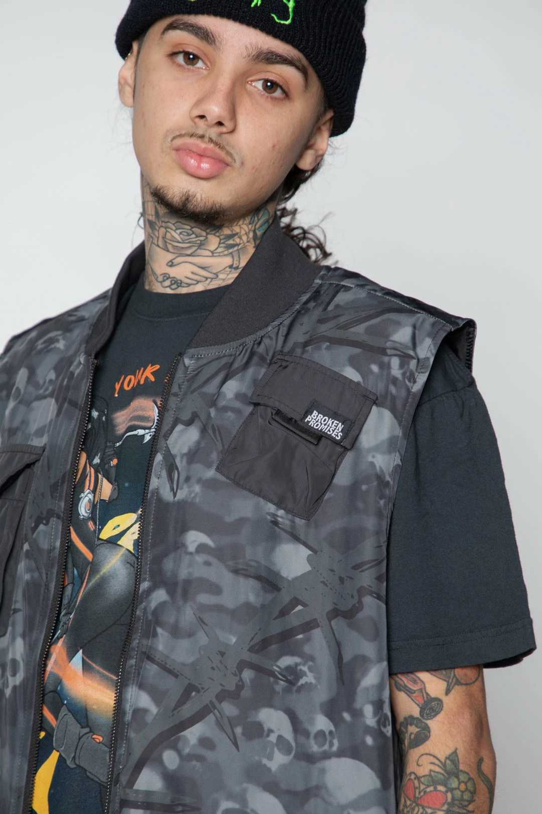 BROKEN PROMISES Catacombs Vest Black Outerwear 12 BROKEN PROMISES Catacombs Vest Black Outerwear