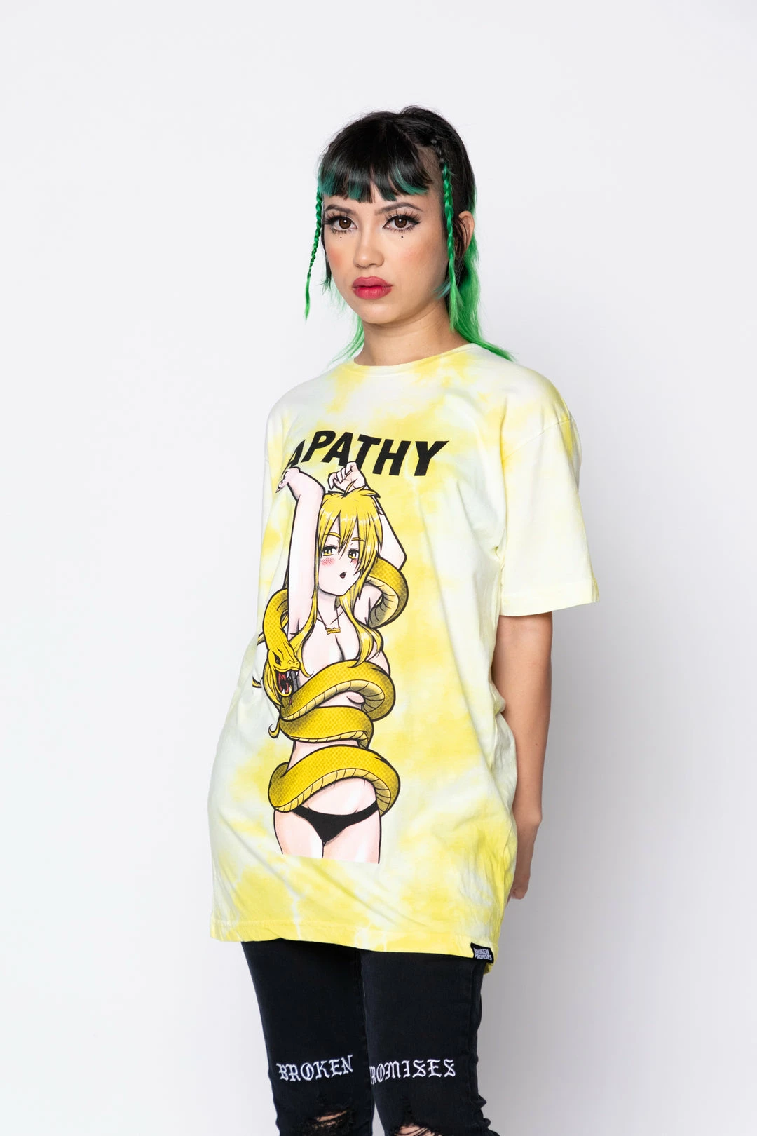 BROKEN PROMISES Apathy Anime Tie Dye Tee 9 BROKEN PROMISES Apathy Anime Tie Dye Tee
