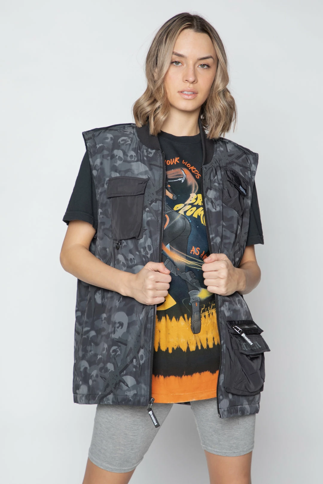 BROKEN PROMISES Catacombs Vest Black Outerwear 14 BROKEN PROMISES Catacombs Vest Black Outerwear