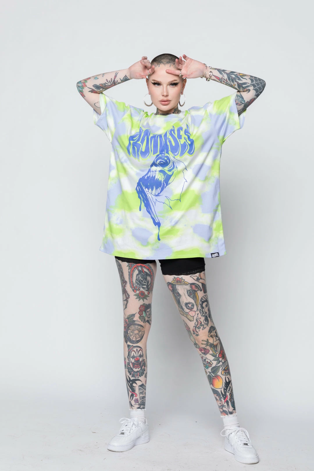 BROKEN PROMISES Inner Demons Tie Dye SS Tee Shirts 16 BROKEN PROMISES Inner Demons Tie Dye SS Tee Shirts