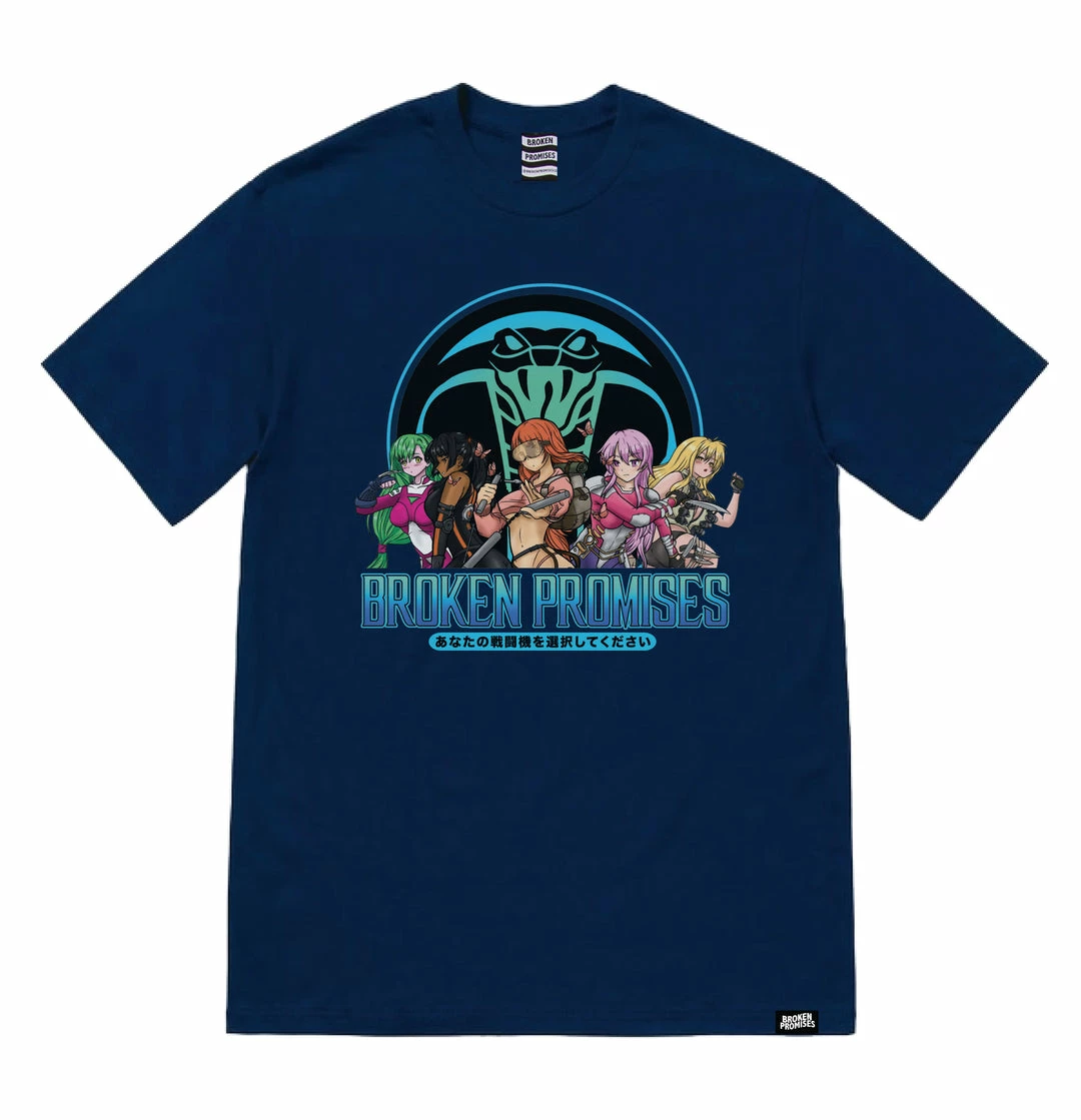 BROKEN PROMISES Let's Fight Tee Navy Shirts 6 BROKEN PROMISES Let's Fight Tee Navy Shirts