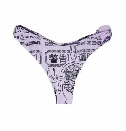 BROKEN PROMISES No Brain Bikini Bottom Lavender 11 BROKEN PROMISES No Brain Bikini Bottom Lavender