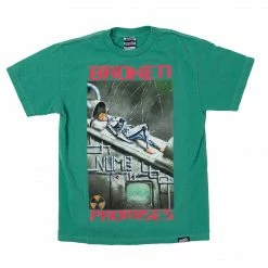 BROKEN PROMISES Numb To The World Green SST Shirts