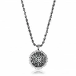 BROKEN PROMISES Jewelry Sawblade Necklace