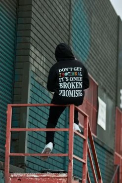 Broken Promises Sales 19 BROKEN PROMISES Emotional Hoodie