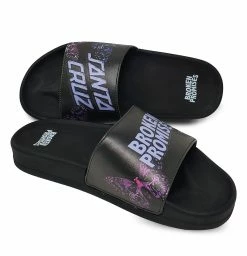 BROKEN PROMISES BP X SC Flutter Slides Black Accessories