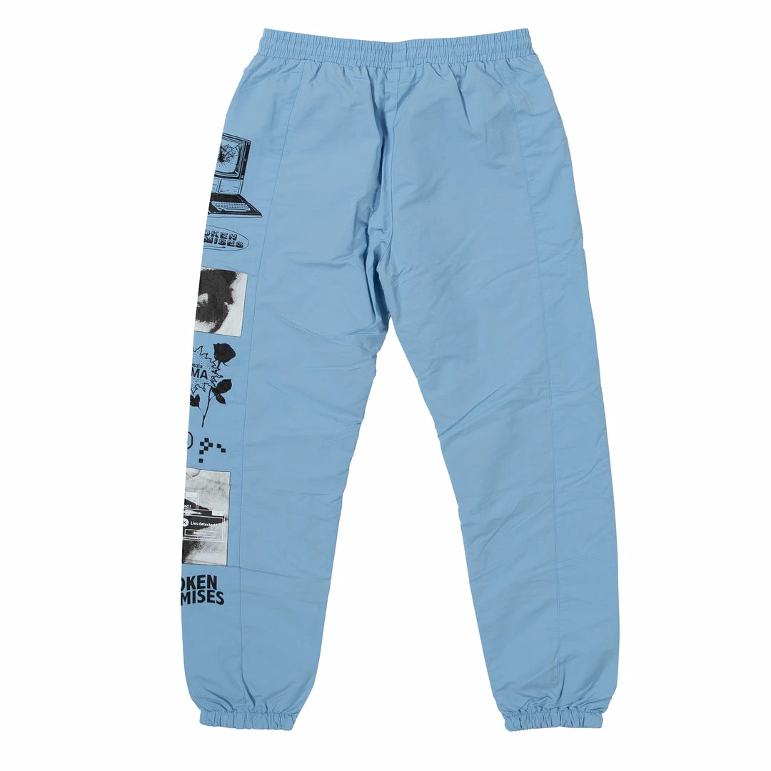 BROKEN PROMISES Social Media Drama Blue Jogger Bottoms 5 BROKEN PROMISES Social Media Drama Blue Jogger Bottoms