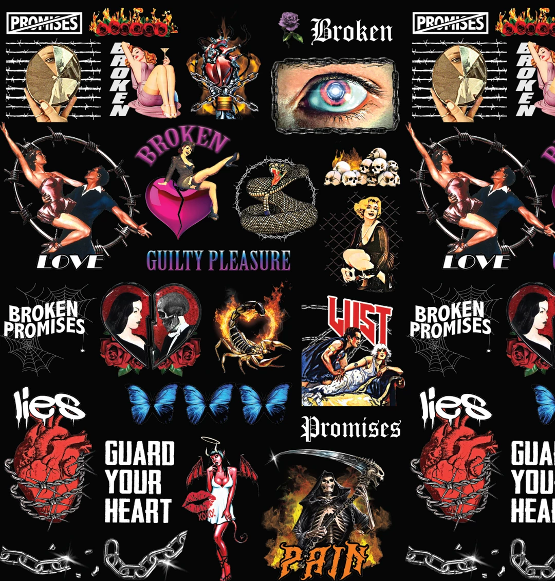 BROKEN PROMISES Room Guilty Pleasure Bedding 4 BROKEN PROMISES Room Guilty Pleasure Bedding