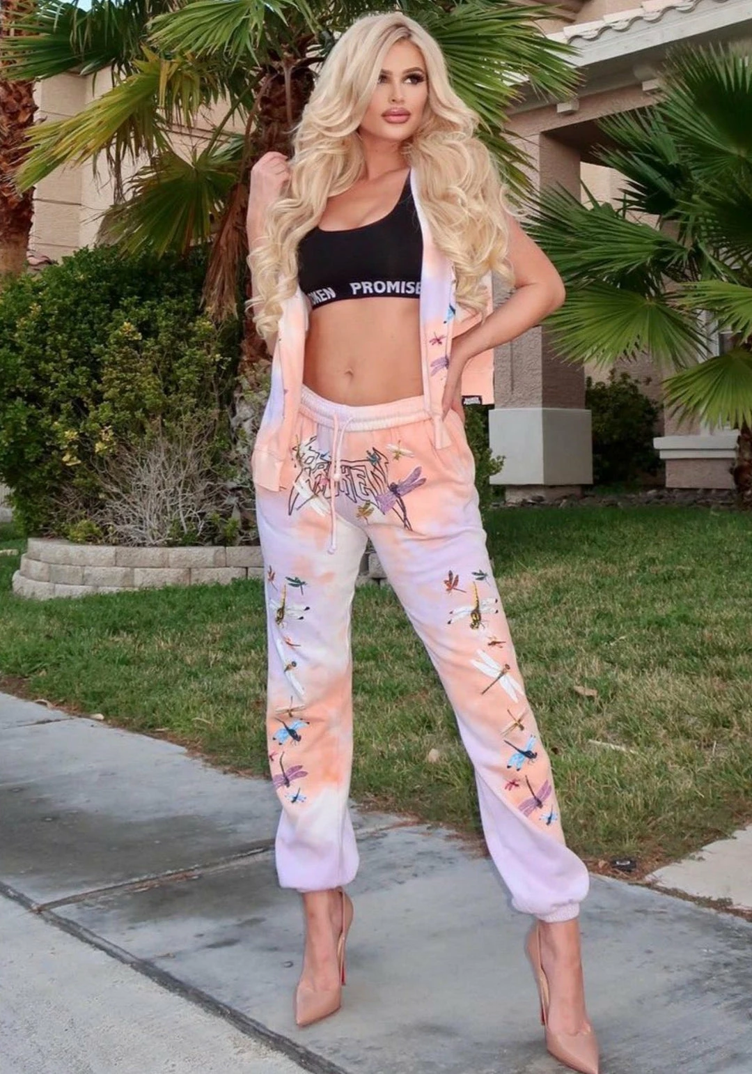 CASH Dragonflies Tie Dye Sweatpants 3 CASH Dragonflies Tie Dye Sweatpants