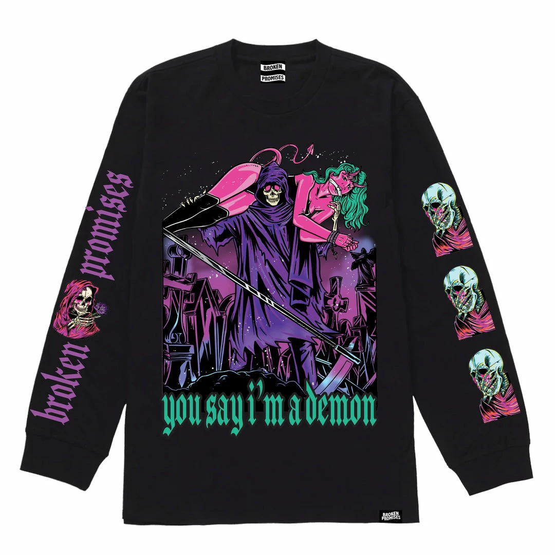 BROKEN PROMISES Takes One To Know One L/S Black Shirts 5 BROKEN PROMISES Takes One To Know One L/S Black Shirts