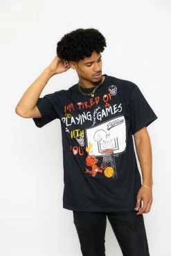 BROKEN PROMISES BP X Casper Playing Games Tee Black